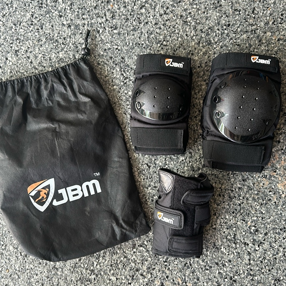 JBM Knee Pads Elbow Pads Wrist Guards